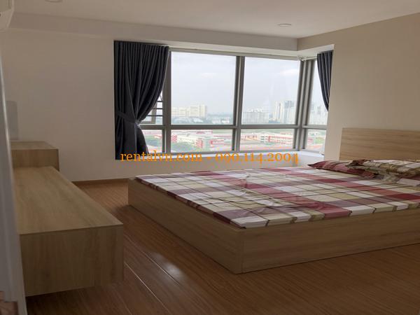 3 bedrooms Happy Residence for rent in Phu My Hung District 7-Chung cư Hưng Phúc Quận 7 cho thuê 3 phòng ngủ lầu cao view biệt thự