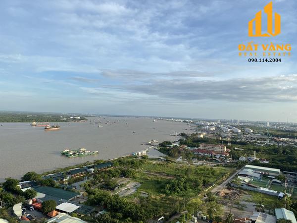 Bán chung cư Sky 89 quận 7 căn hộ 1PN view sông lầu cao thoáng-Hòa Đất Vàng