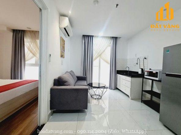 Cho thuê căn hộ dịch vụ 1 phòng ngủ Phú Mỹ Hưng sang trọng, có bếp - Luxurious Separate bedroom for rent in Phu My Hung with kitchen
