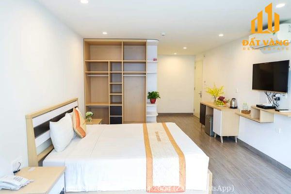 Cho thuê phòng khách sạn Deluxe King Phú Mỹ Hưng Quận 7 đẹp sang - Luxurious Deluxe king room for rent in Phu My Hung District 7
